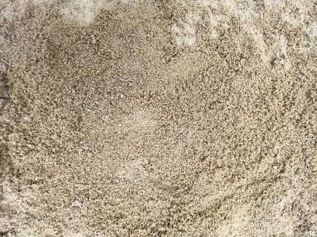 course washed sand