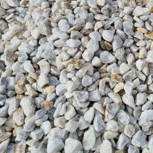 D'Abaco White Ice 50mm decorative stone